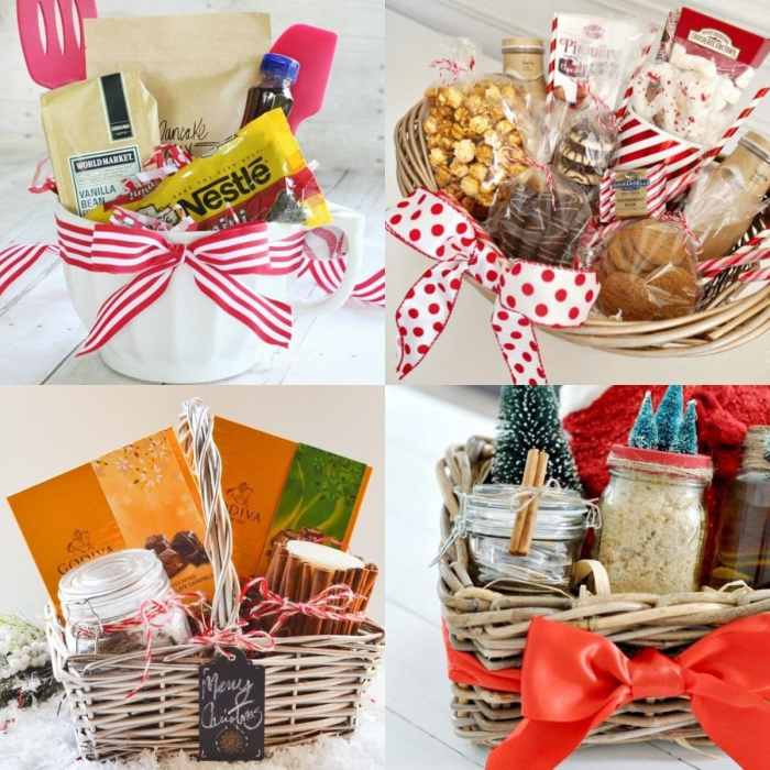 Gift basket ideas for christmas diy