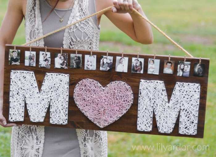 Birthday gifts for mom diy