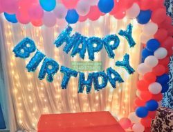 Simple Birthday Decoration at Home